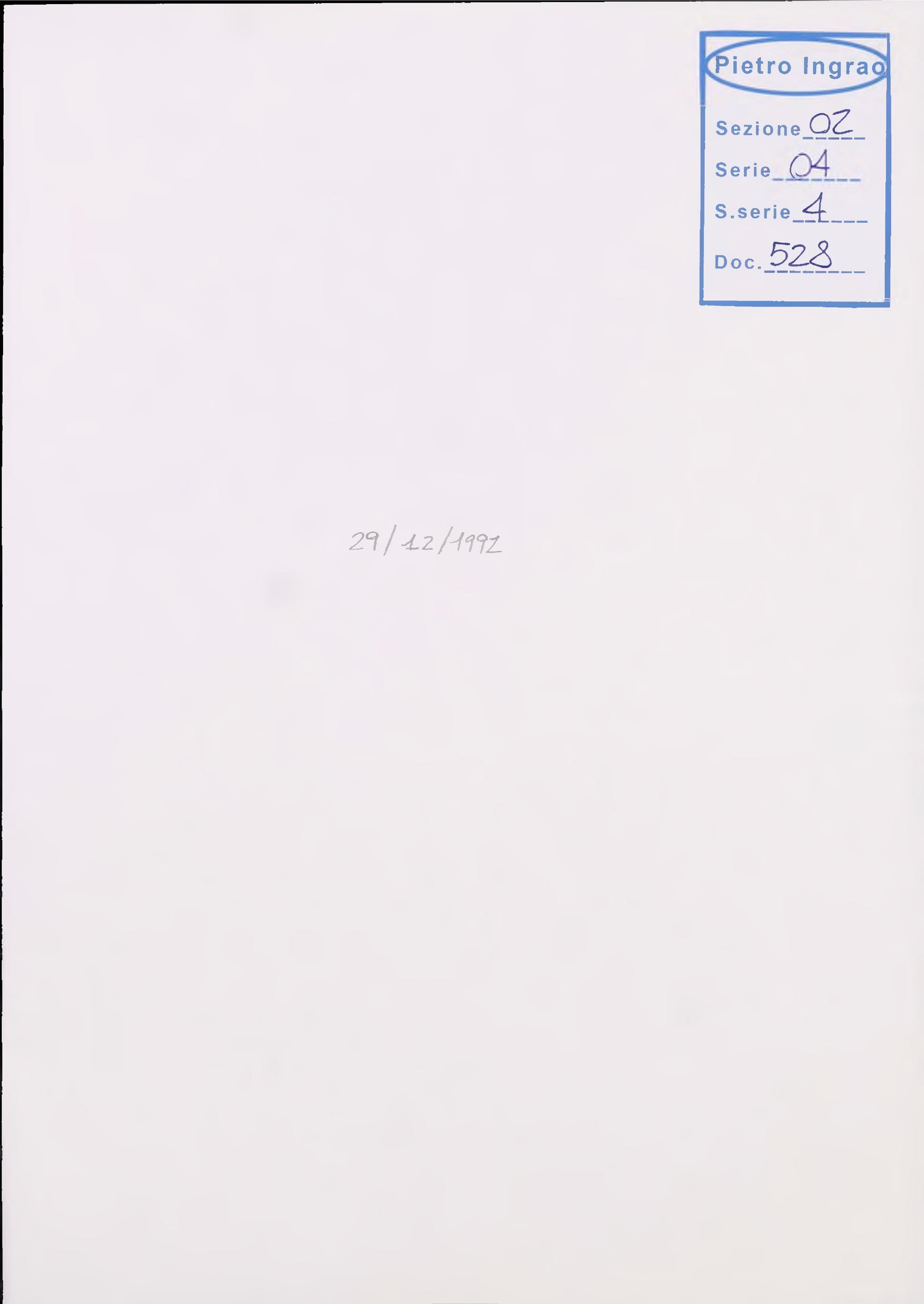 Ingrao per «Il Manifesto»