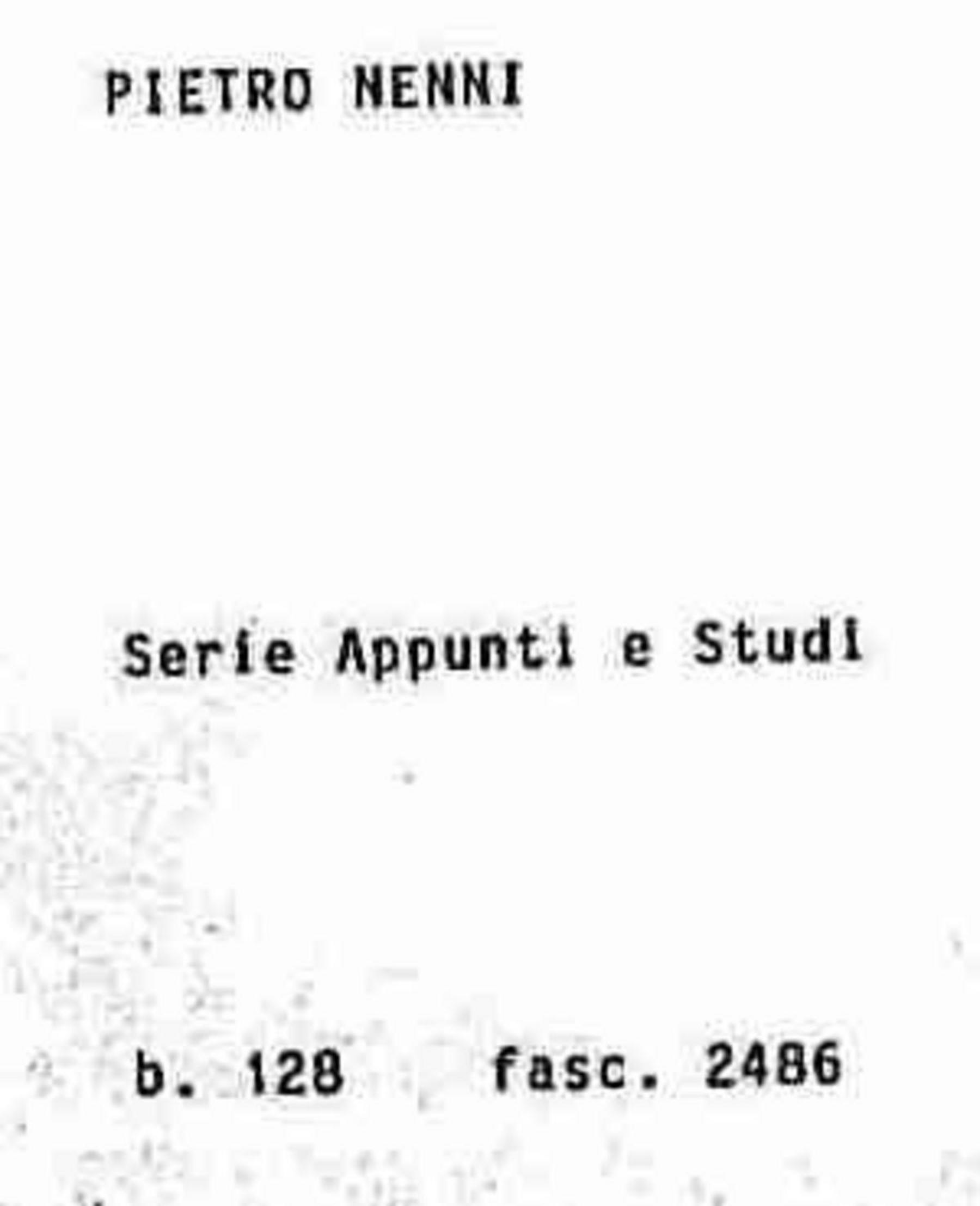 Manoscritti diversi, 1968 - 1974