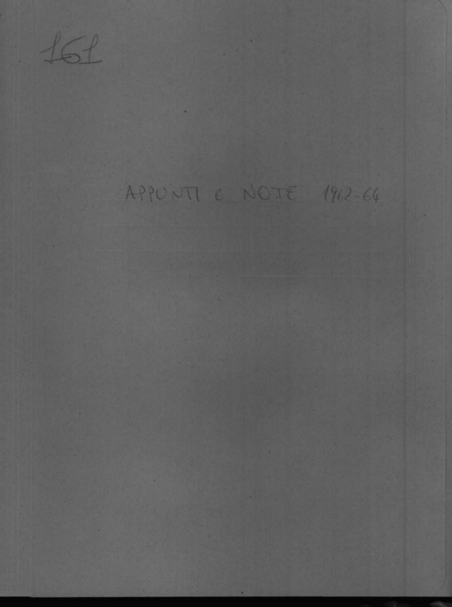 Appunti e note 1963, 1963 lug. 24 - ott. 18