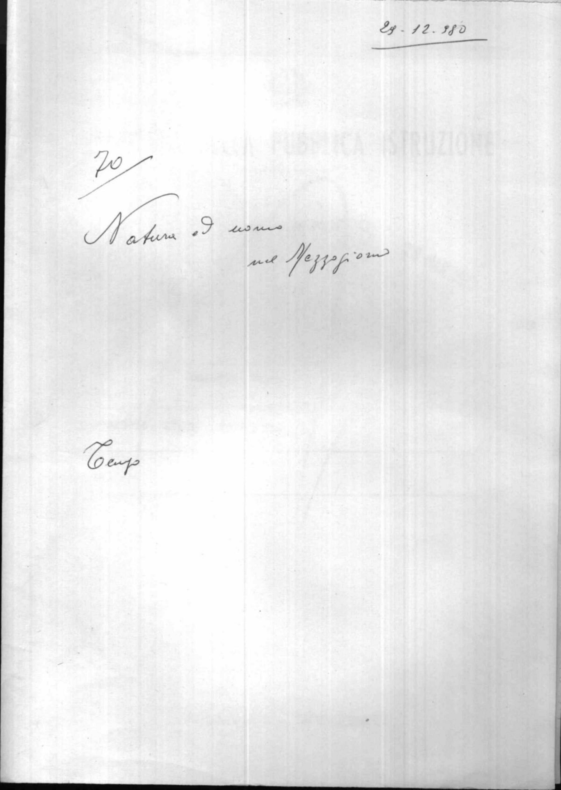 Natura ed uomo del Mezzogiorno, 1980 dic. 29