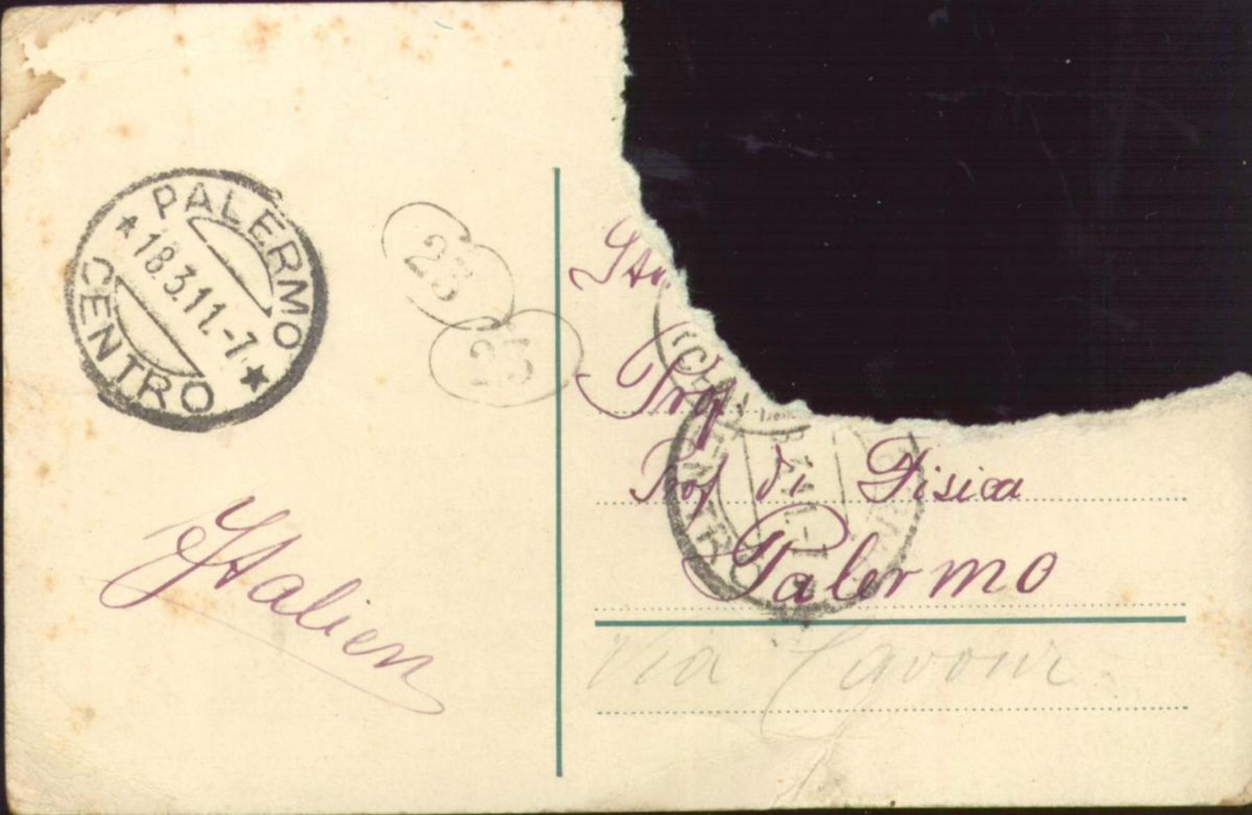 Cartolina da Oellers a Michele La Rosa, 18 marzo 1911