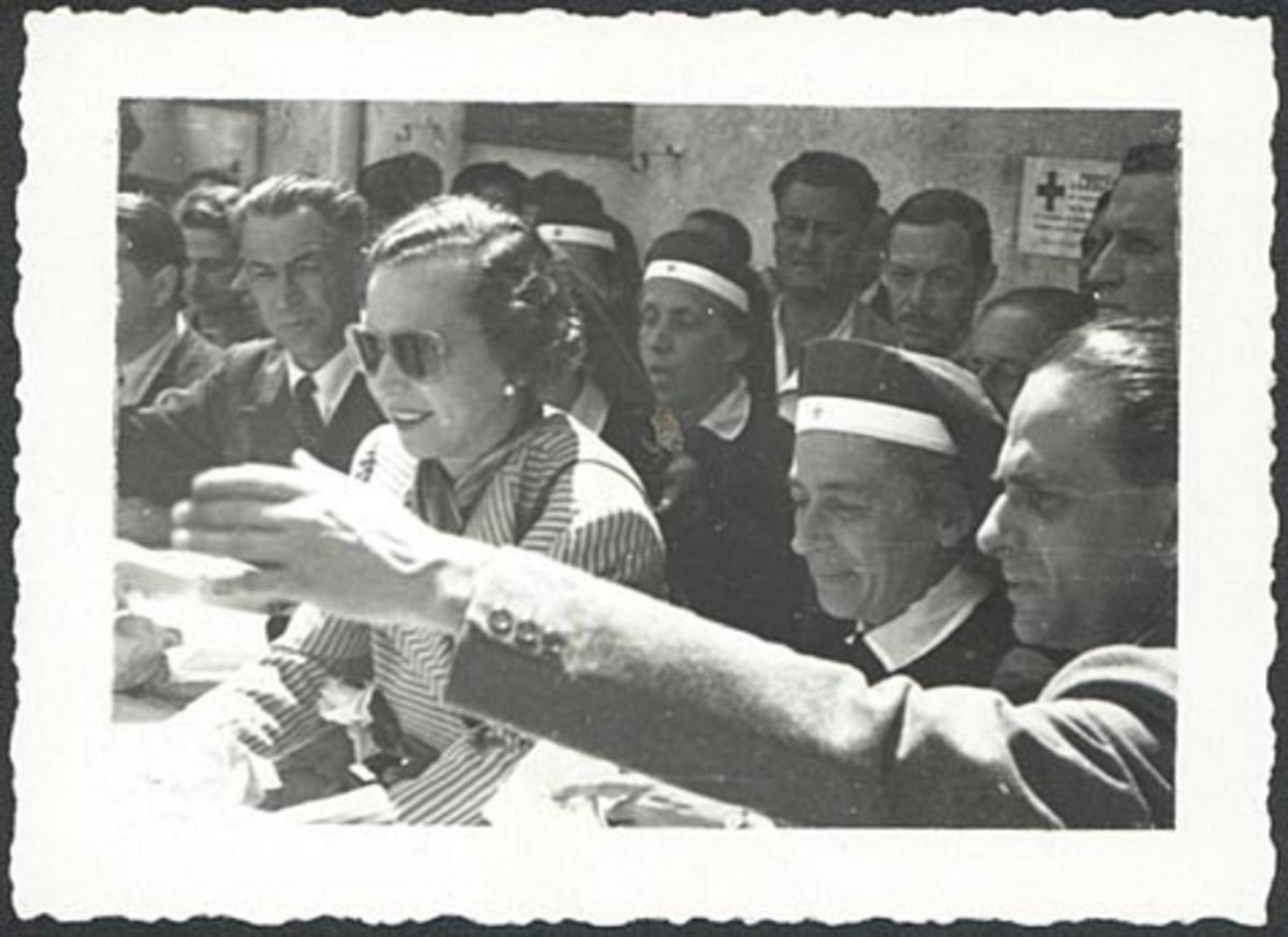 Maria Josè ad una manifestazione della Croce rossa italiana