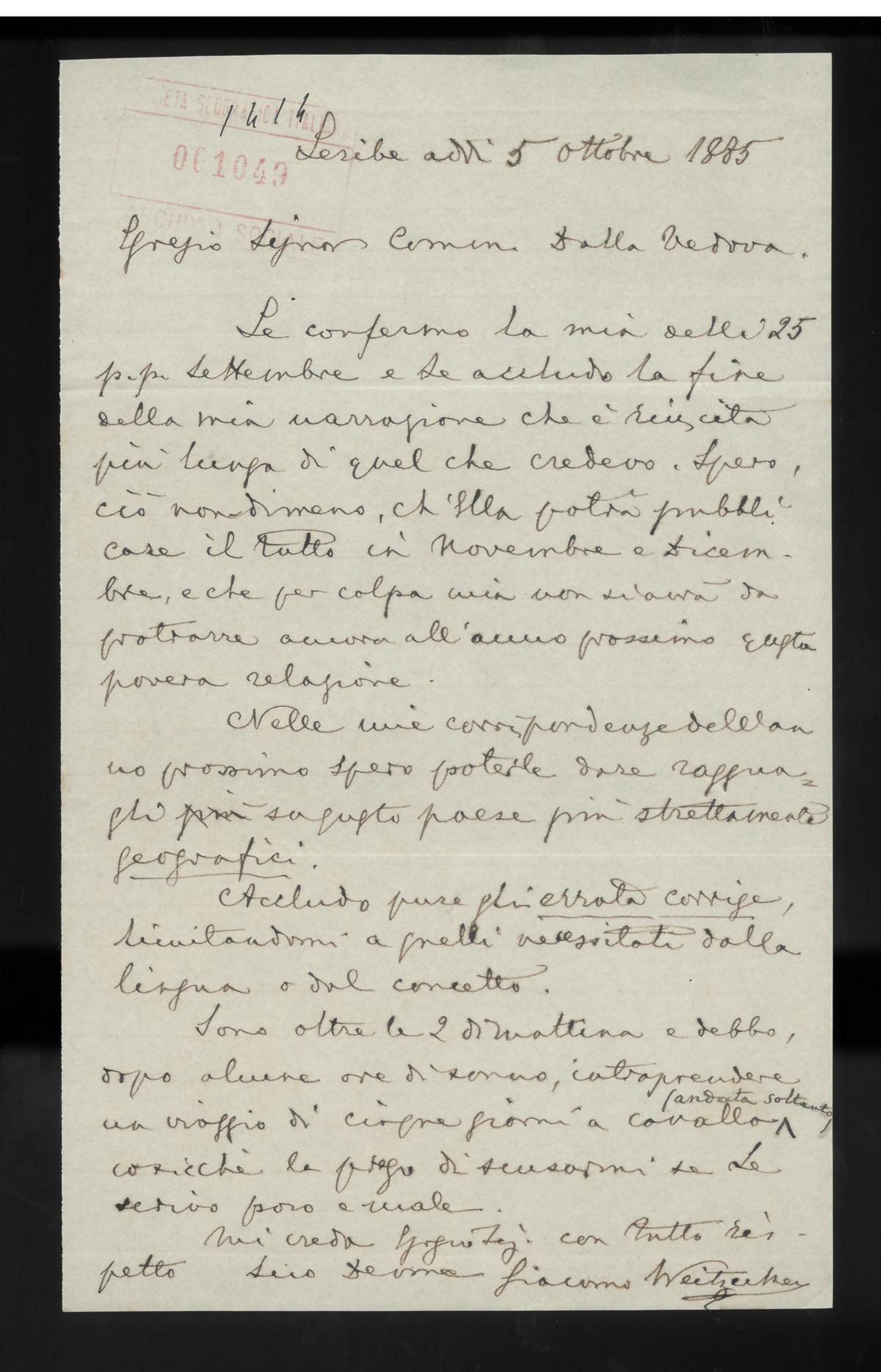 Soggiorno in Africa Meridionale. Informazioni pubblicazione