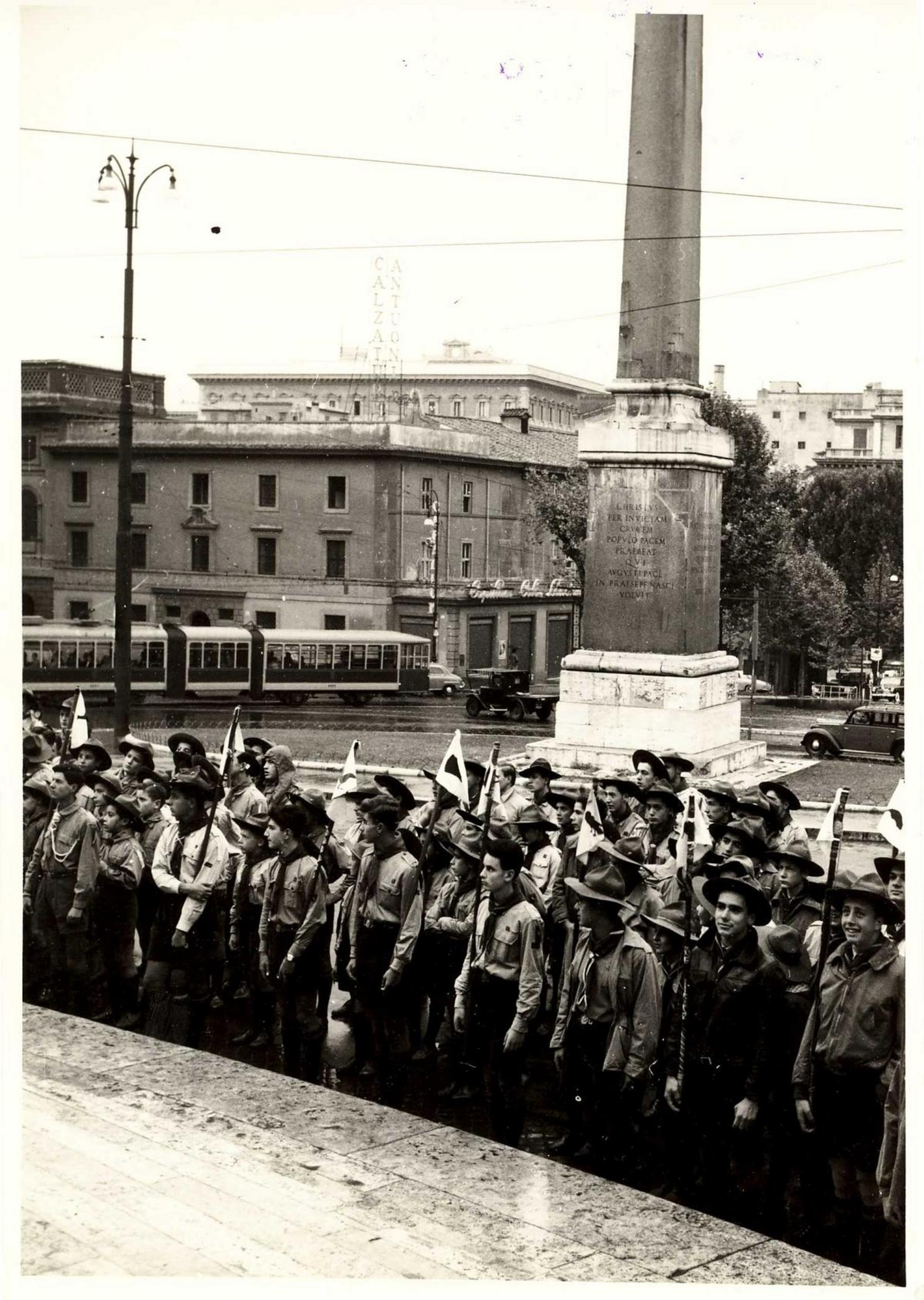 Anno Santo. Messa a Santa Maria Maggiore, Roma, 1950