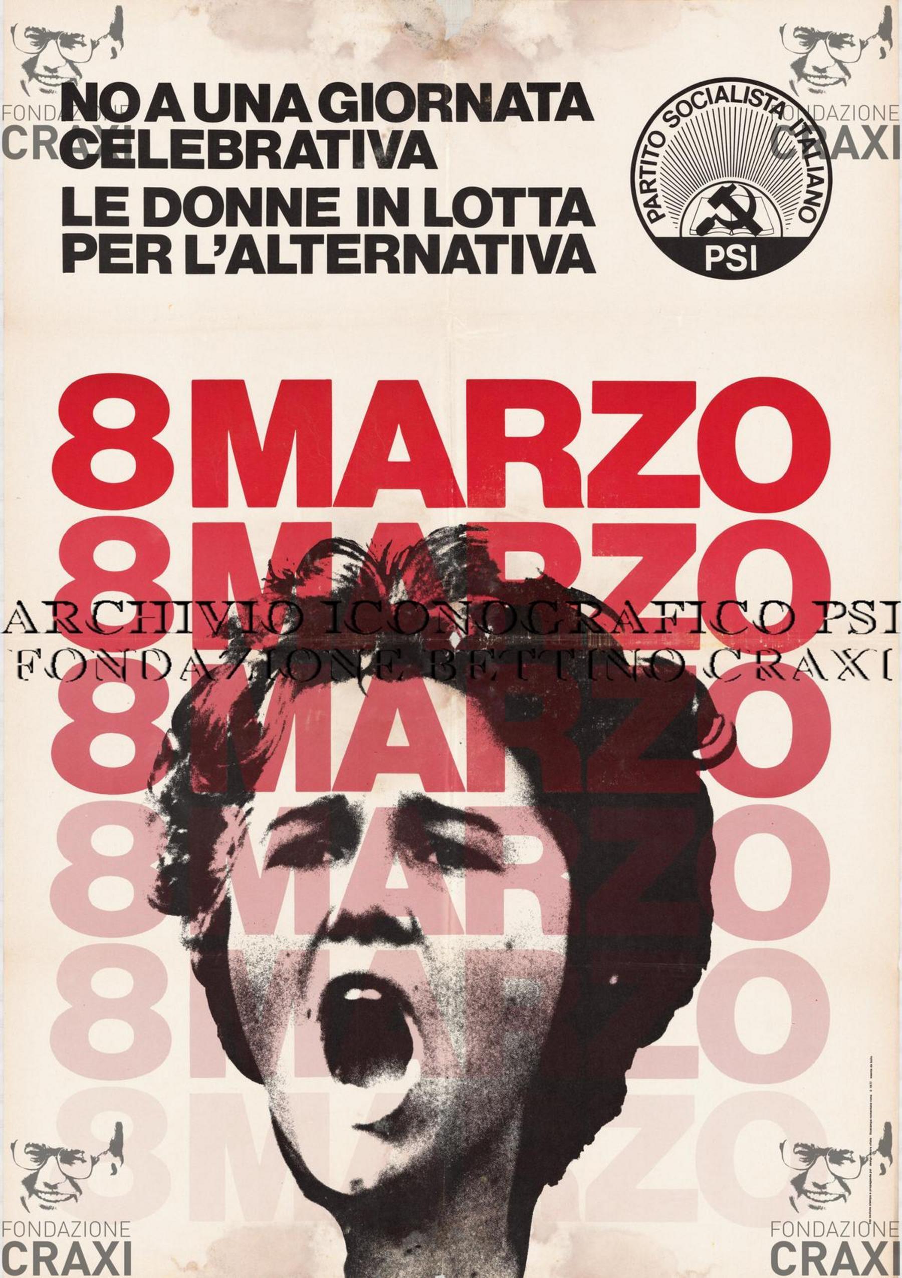 "No a una giornata celebrativa. Le donne in lotta per l'alternativa", marzo 1977