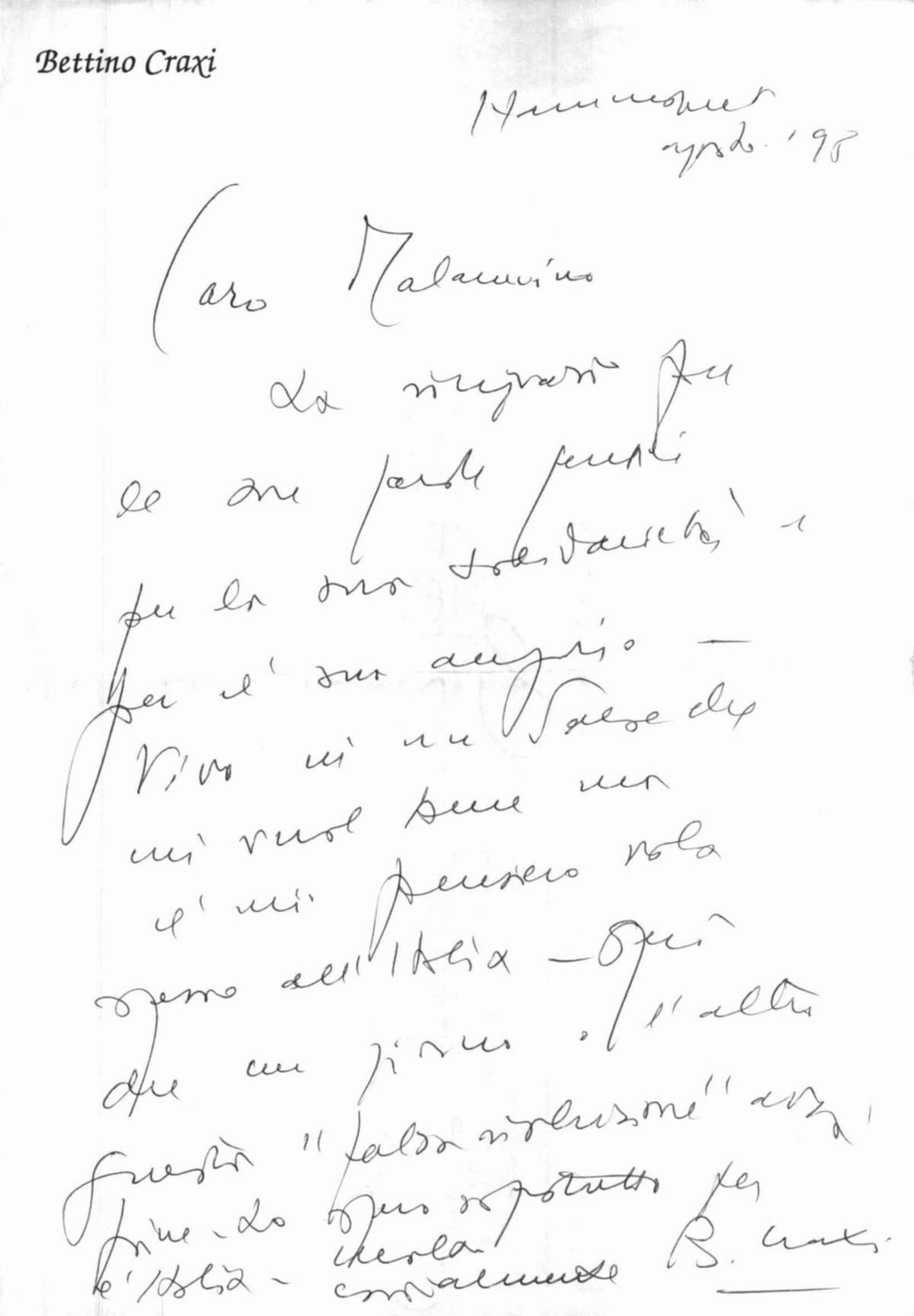 Vito Malannino, 16/7/1998 - 8/1998