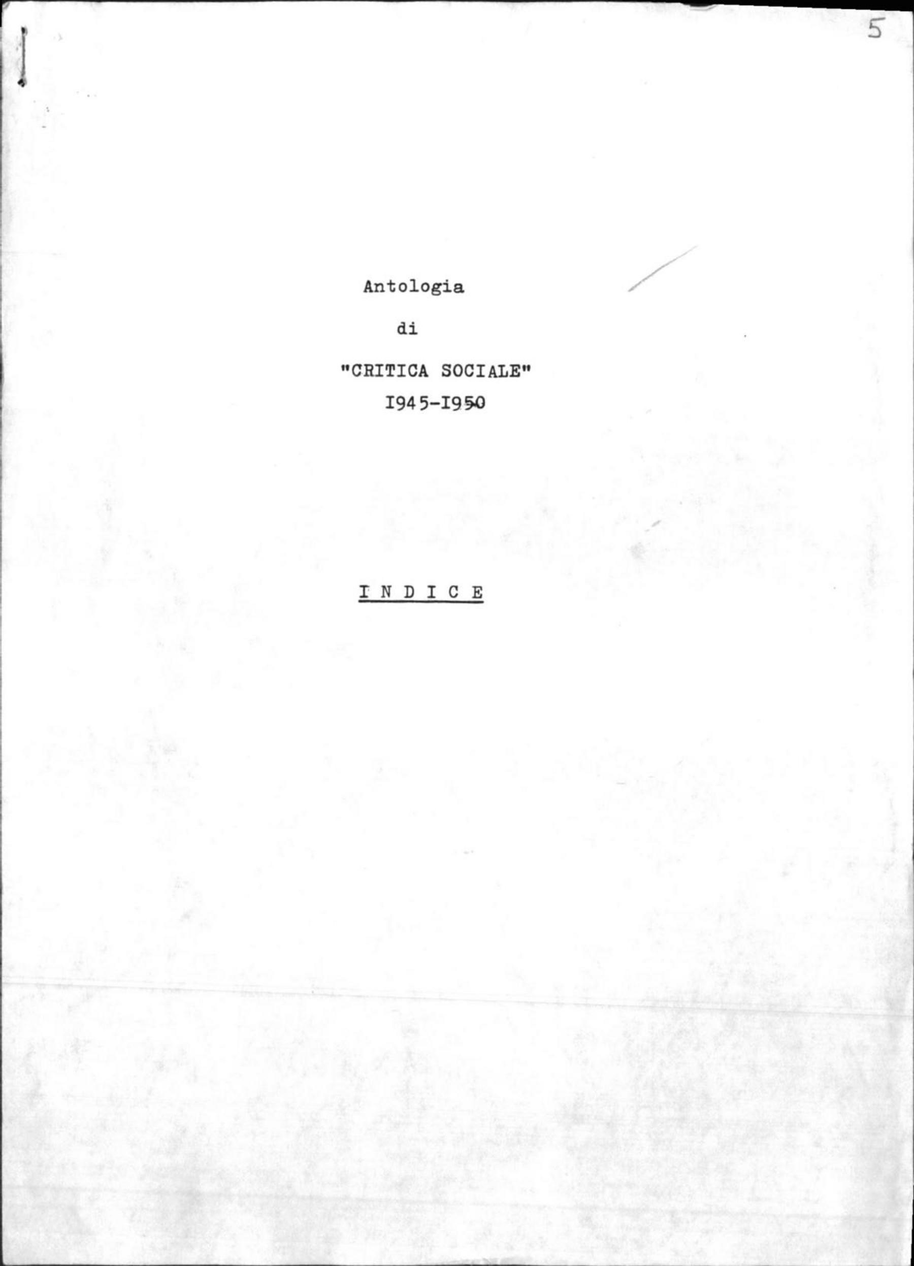 Critica Sociale, 28/12/1978 - 7/9/1979