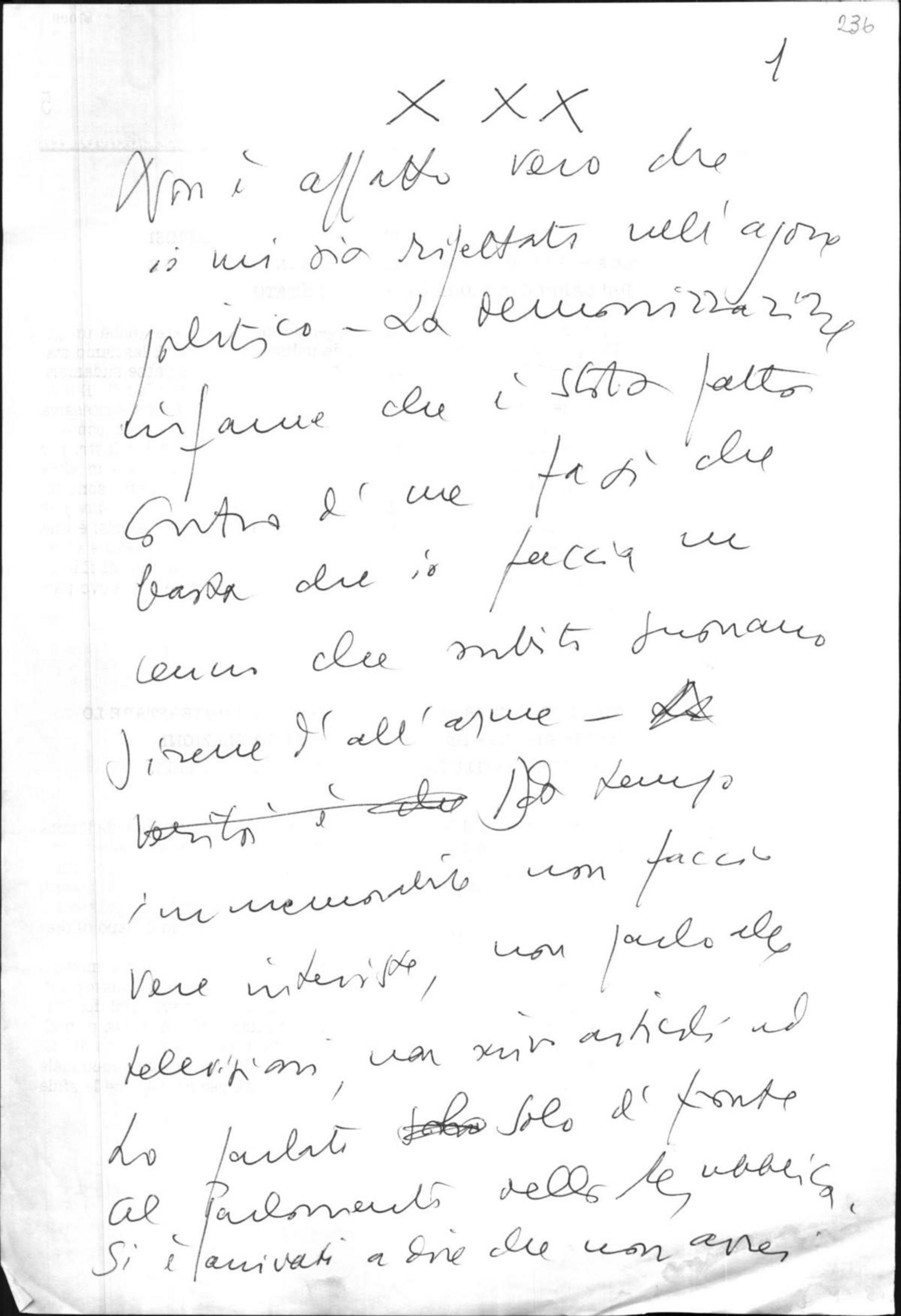 Sulla decisione del Tribunale di Milano circa l'eventualità che Craxi sia chiamato a testimoniare nel processo Enimont, 9/11/1993