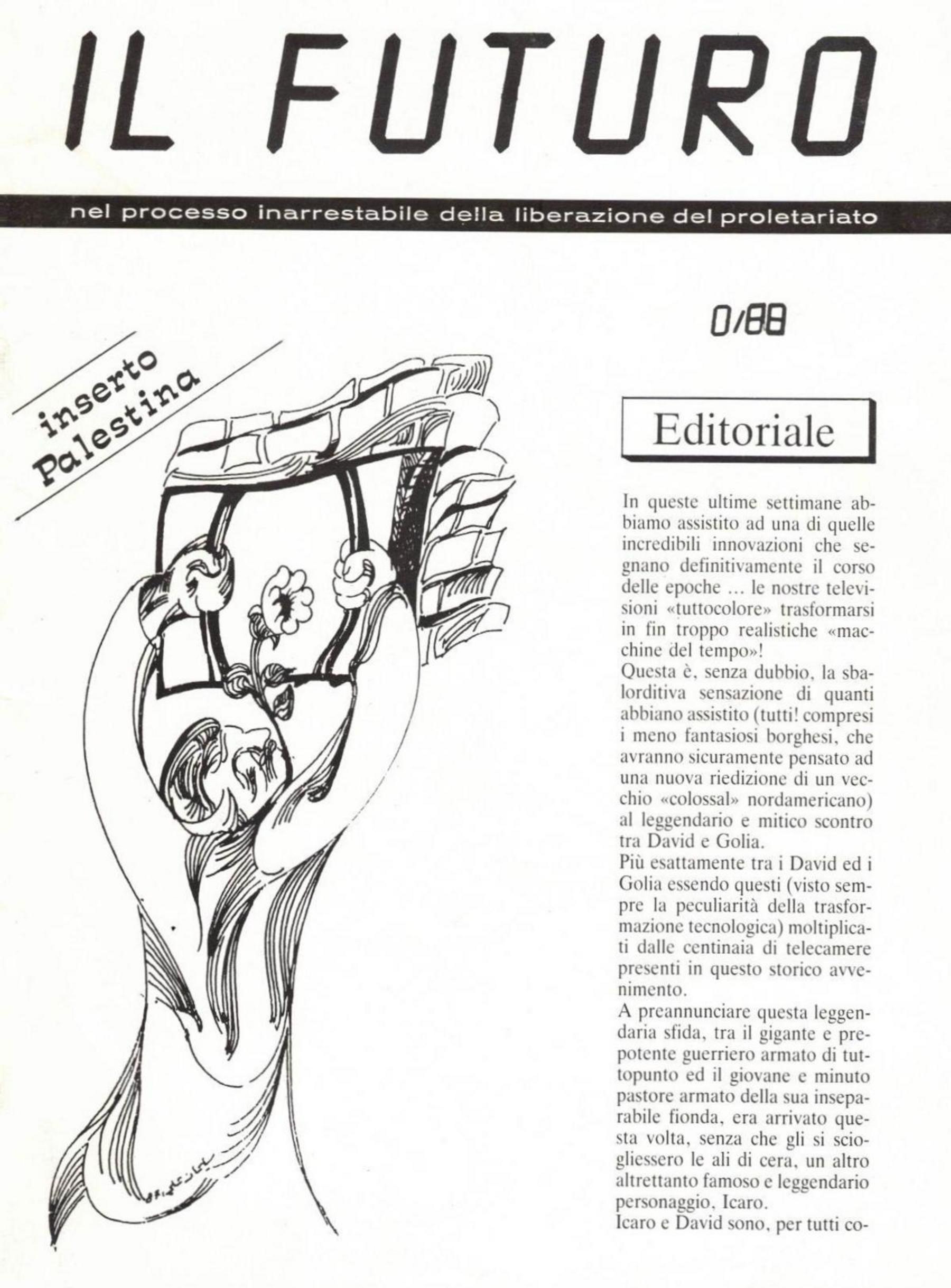 IL FUTURO nel processo di liberazione del proletariato, n°0 - 1988