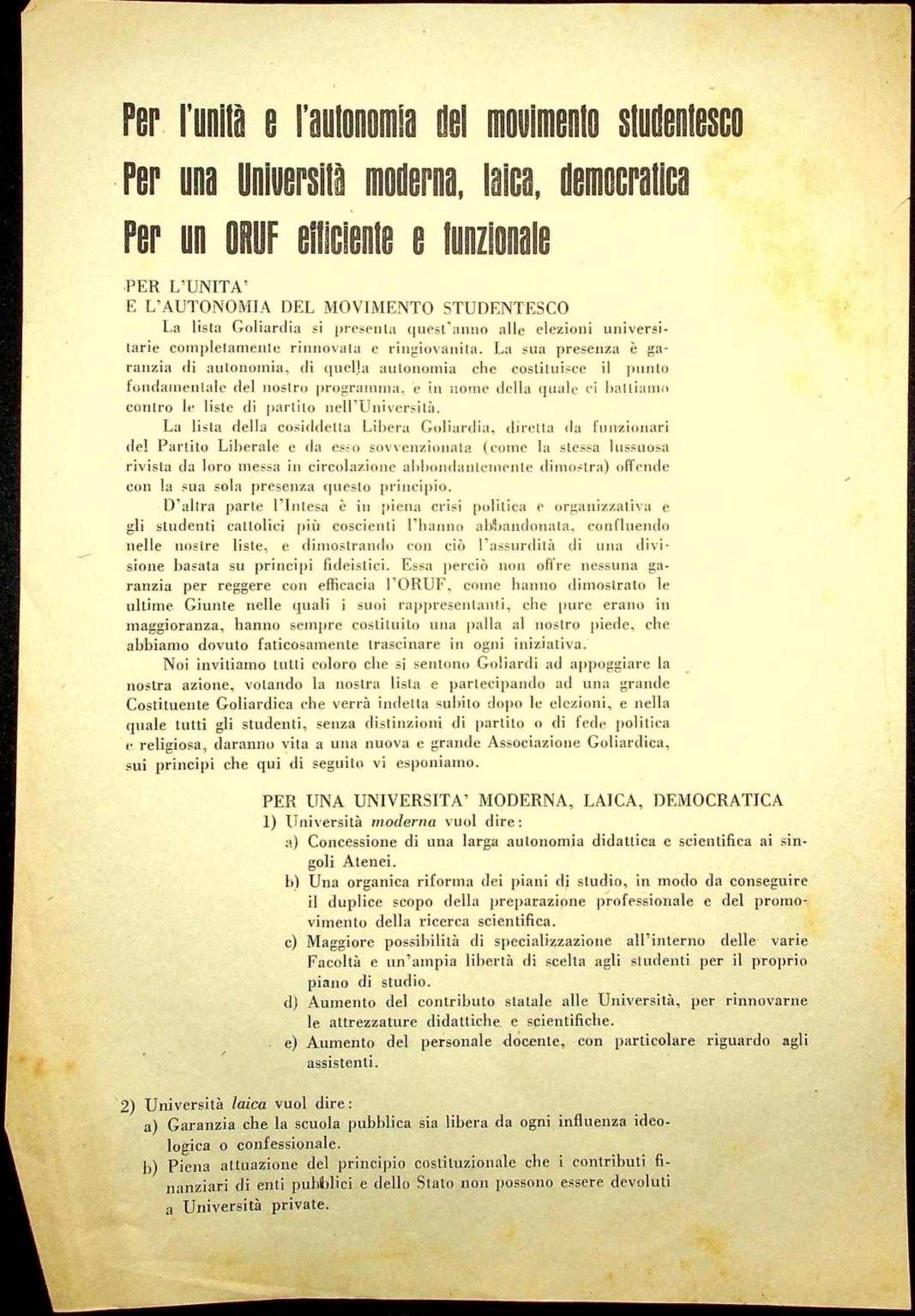 Varie, 18/03/1948-17/05/1954