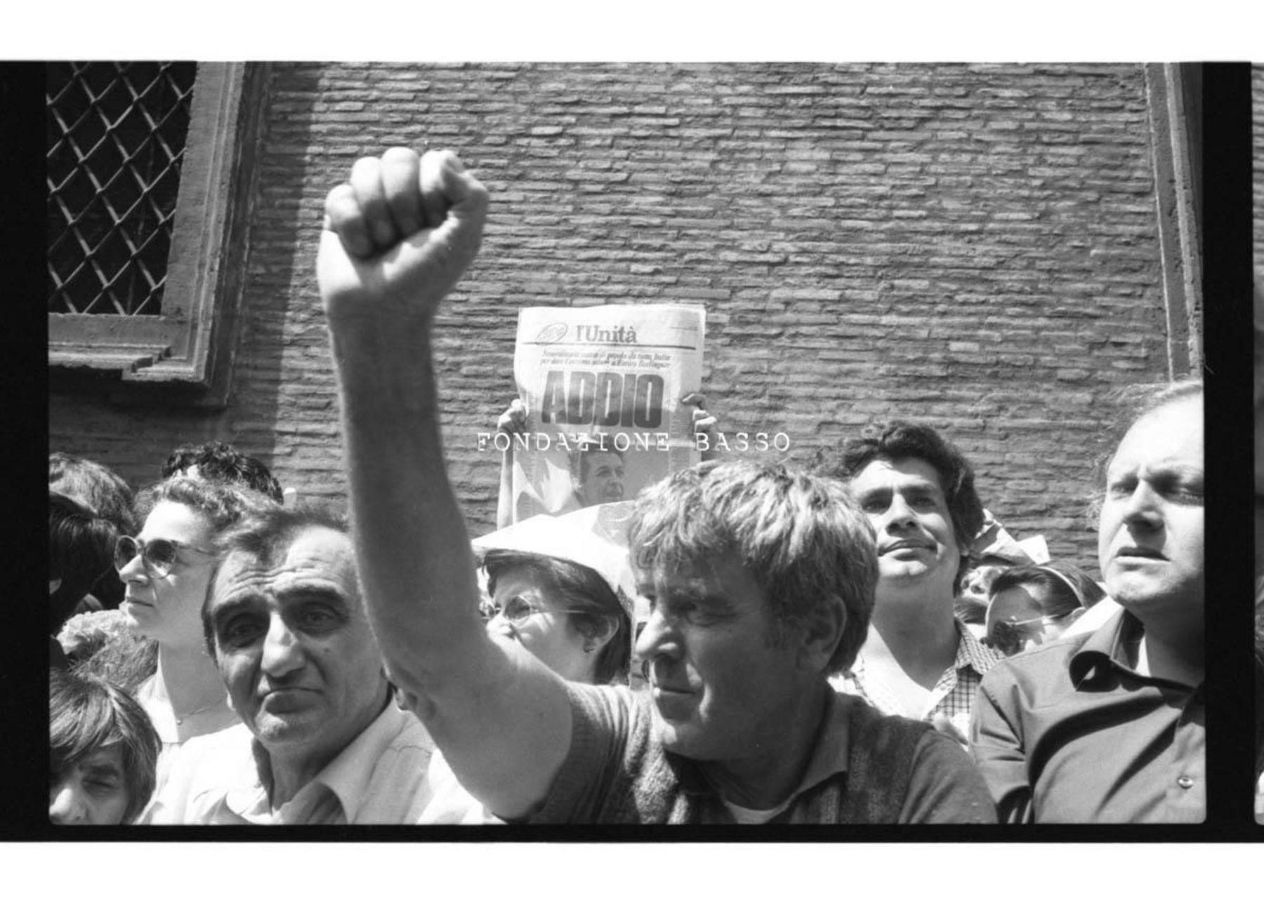 Partecipanti "PCI - Funerali E. Berlinguer"