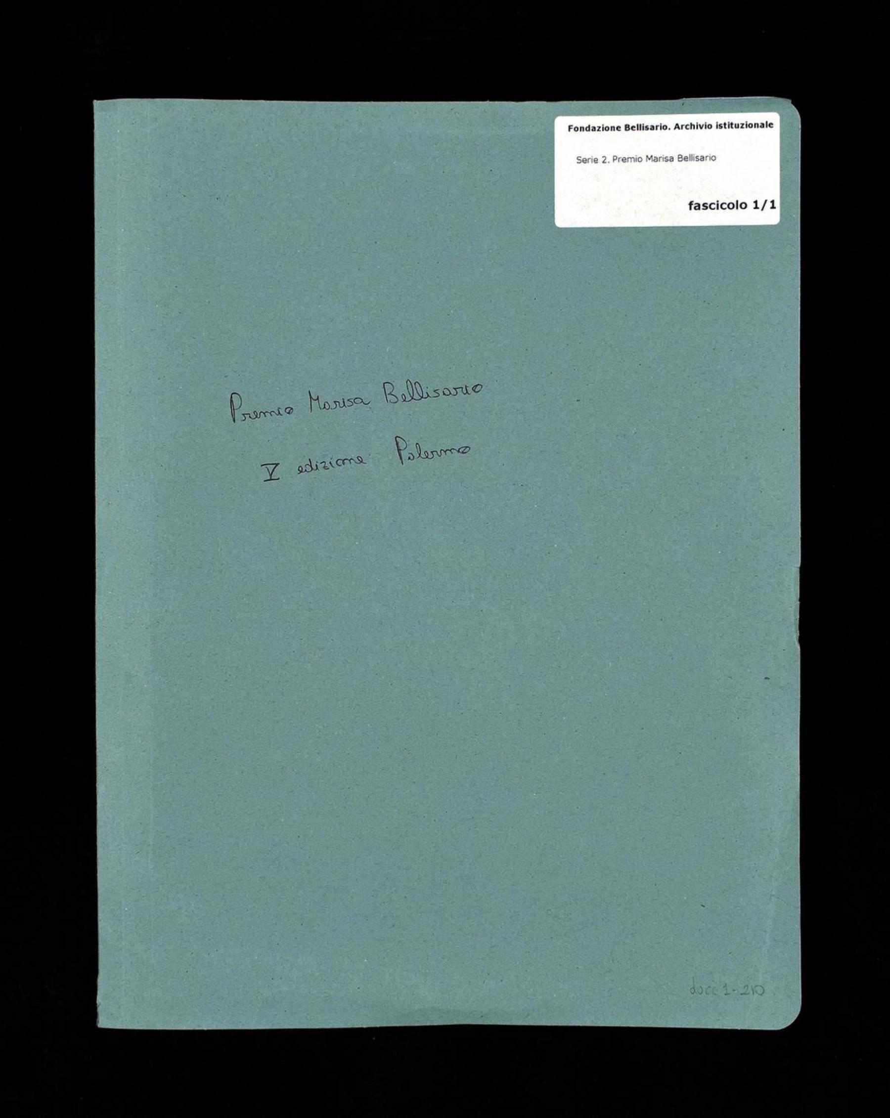 Premio Marisa Bellisario, V Edizione. Palermo, Albergo dei Poveri e Teatro Biondo, marzo 1993