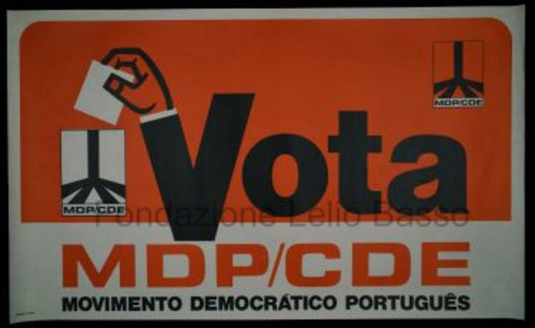 "Vota MDP/CDE"